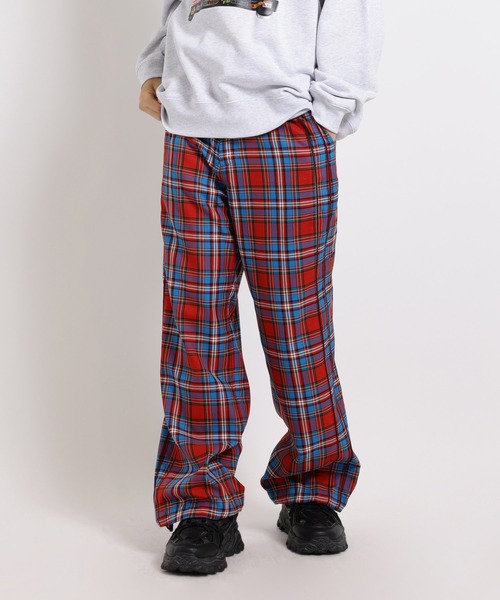 MILKBOY（ミルクボーイ） ワイドパンツ スラックス TEAM CHECK パンツ