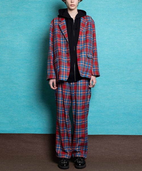 MILKBOY（ミルクボーイ） スラックス TEAM CHECK パンツ メンズ