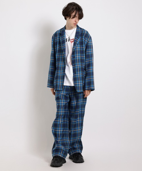 MILKBOY（ミルクボーイ） スラックス TEAM CHECK パンツ メンズ