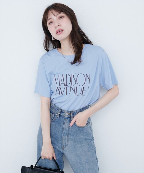 natural couture tシャツ ポンチベーシックロゴT レディース