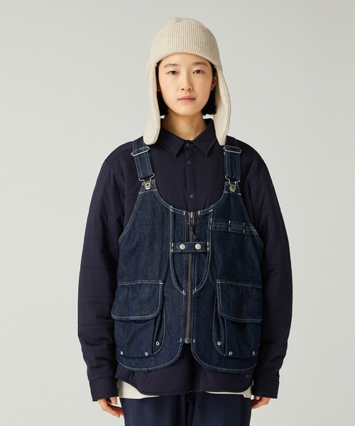 snow peak ベスト ジレ Snow Peak / TAKIBI Denim Vest デニム