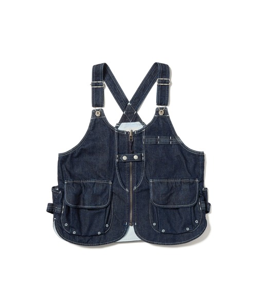 snow peak ベスト ジレ Snow Peak / TAKIBI Denim Vest デニム