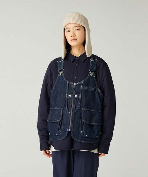snow peak ベスト ジレ Snow Peak / TAKIBI Denim Vest デニム