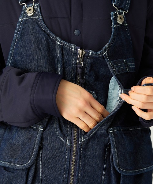 snow peak ベスト ジレ Snow Peak / TAKIBI Denim Vest デニム