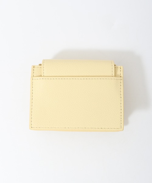 ●NERDY● Stamp 2-way ミニ チェーンバッグ (3色) ノルディ NERDY STAMP 2WAY MINI CHAIN BAG （LIGHT YELLOW