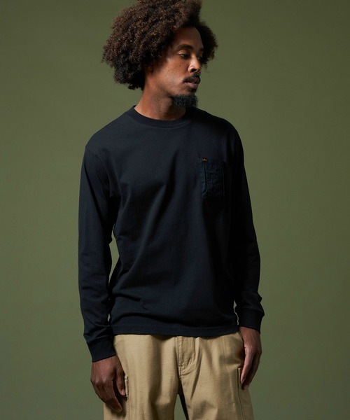 Alpha Industries メンズ半袖Tシャツ、カットソー｜トップス