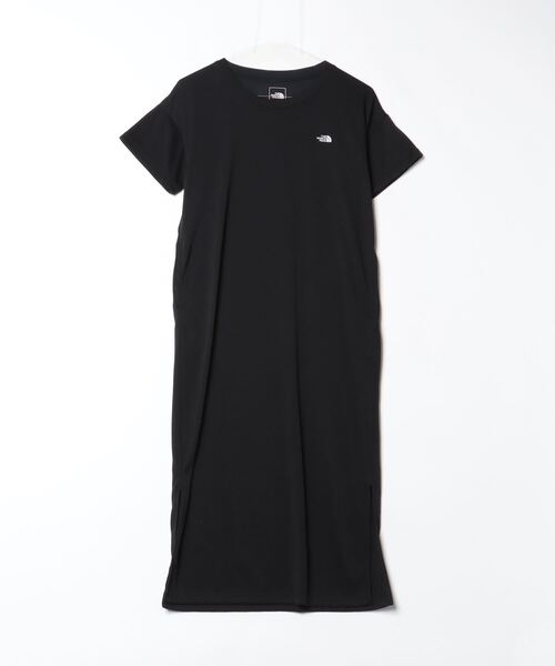 Mサイズ★The North Face Tシャツドレス ブラック ワンピース THE NORTH FACE 「THE FACE」 Tシャツワンピース M ブラック