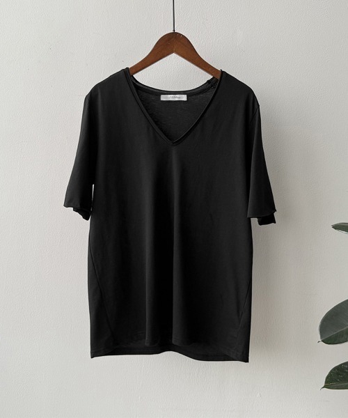 お値下げ❣️美品 スーパービューティー Vネック長袖トップス miniministore tシャツ vネックtシャツ レディース 綿100