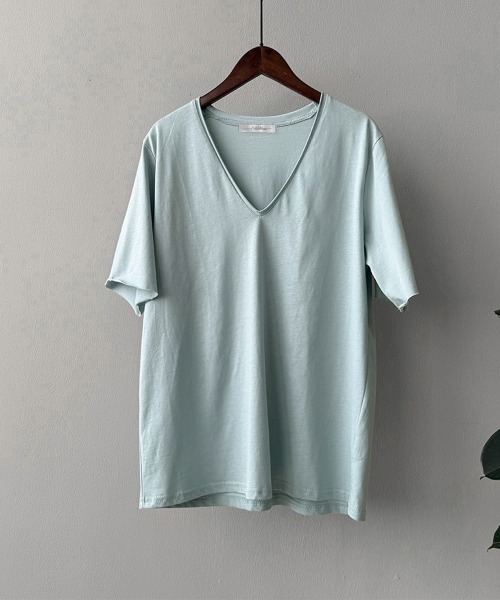 miniministore tシャツ vネックtシャツ レディース 綿100