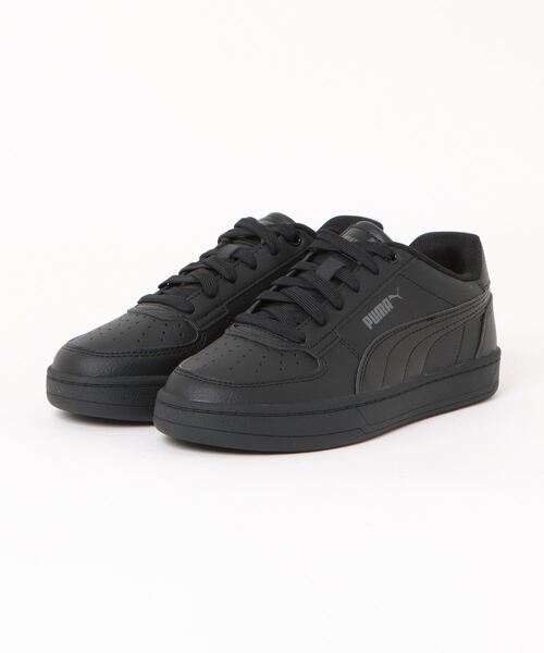 [PUMA] low cut спортивные туфли 24.0cm черный × розовый мужской 