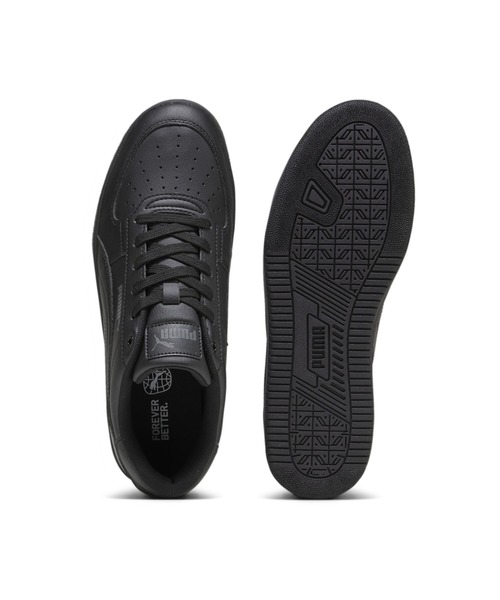 [PUMA] low cut спортивные туфли 24.0cm черный × розовый мужской 
