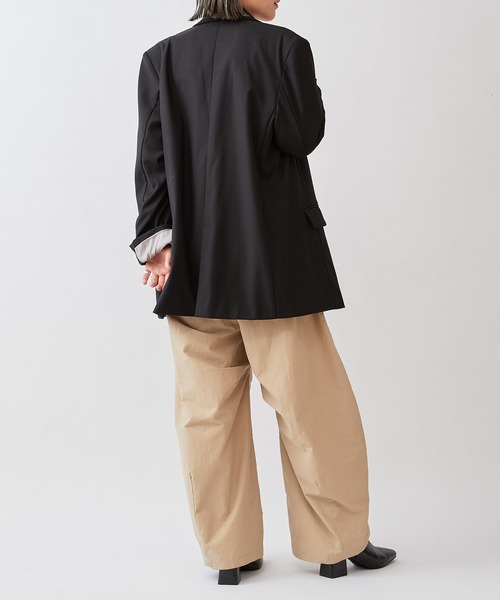 「Omekashi」 チノパンツ 36 ベージュ レディース