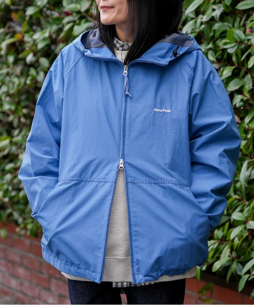 snow peak（スノーピーク） マウンテンパーカー M ブルー メンズ