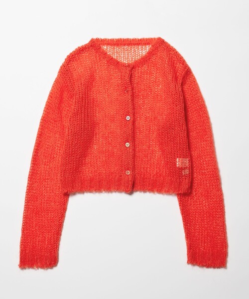 新品タグ付き Steven Alan モヘヤ ミックス ニット カーディガン STEVEN ALAN カーディガン 「Steven Alan」モヘヤ ミックス