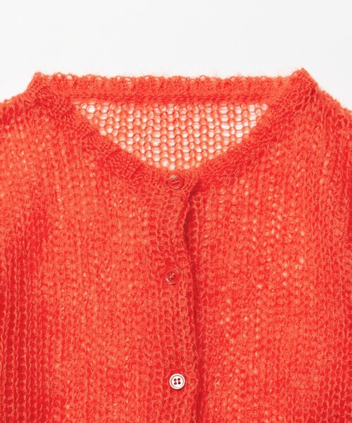 新品タグ付き Steven Alan モヘヤ ミックス ニット カーディガン STEVEN ALAN カーディガン 「Steven Alan」モヘヤ ミックス