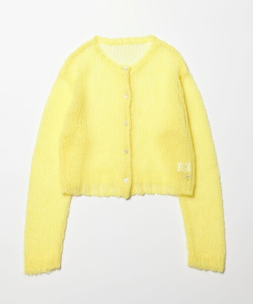 新品タグ付き Steven Alan モヘヤ ミックス ニット カーディガン STEVEN ALAN カーディガン 「Steven Alan」モヘヤ ミックス