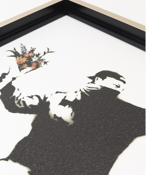 ポスター バンクシー フラワーボンバー : ZOZOTOWN Yahoo!店 - 通販