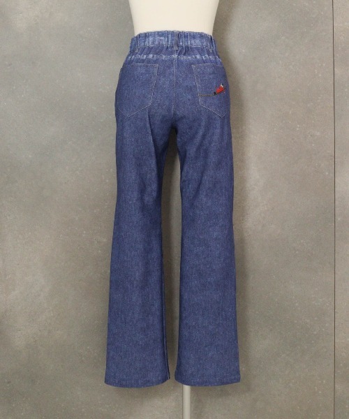 新品　ピッコーネパンツ　ジーンズタイプ STUDIO PICONE（スタジオピッコーネ） パンツ デニム風イージーパンツ