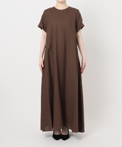 JOURNAL STANDARD ワンピース 「追加」リネンハーフスリーブ