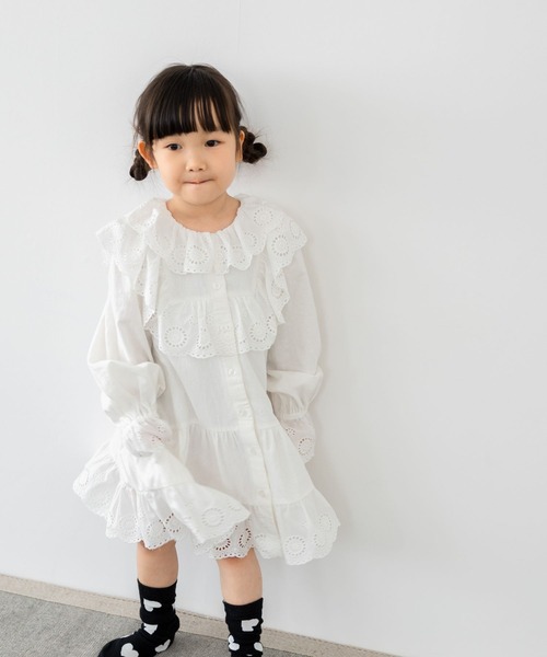 ジュニアレースワンピース レースカラーワンピース | KATE SPADE NEW YORK (Baby&Kids)/ケイト