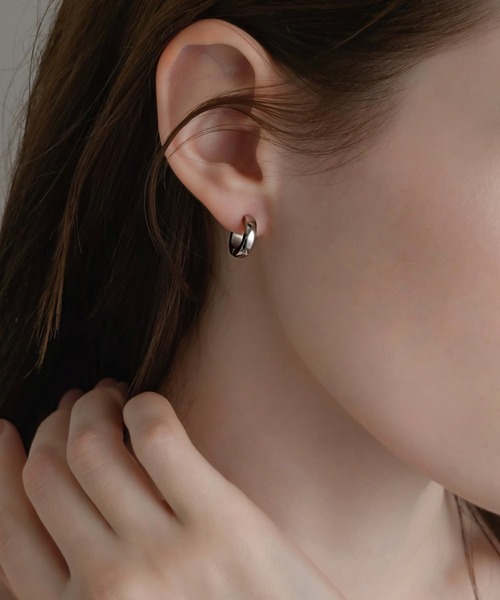 muku イヤリング EARRING/MINI HOOP レディース : ZOZOTOWN Yahoo!店