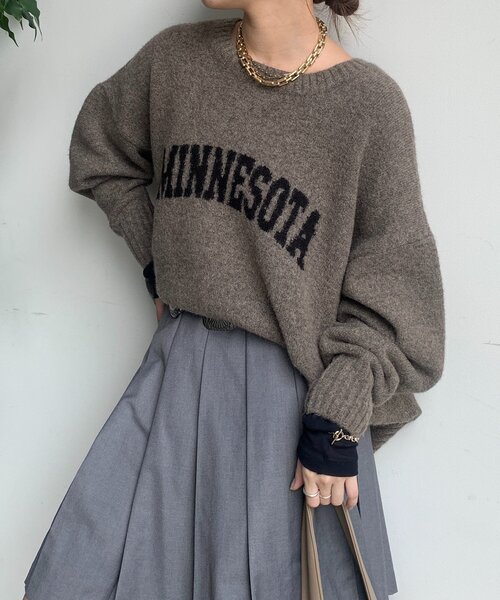 DouDou（ドゥドゥ） ニット セーター MINNESOTA 2WAYカーディガン