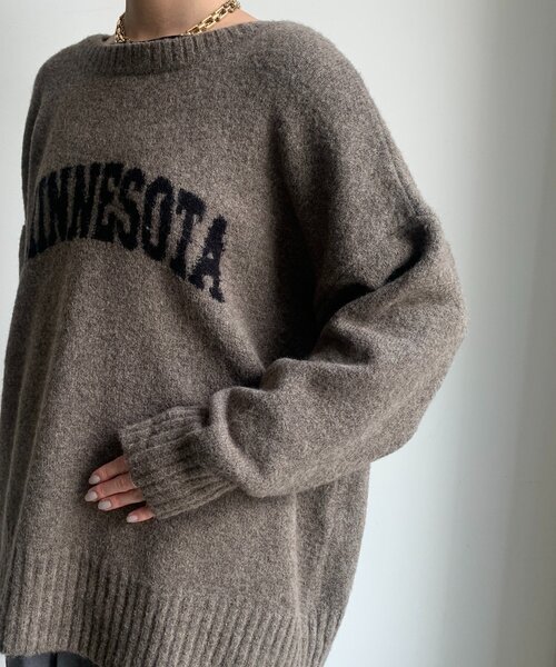 DouDou（ドゥドゥ） ニット セーター MINNESOTA 2WAYカーディガン