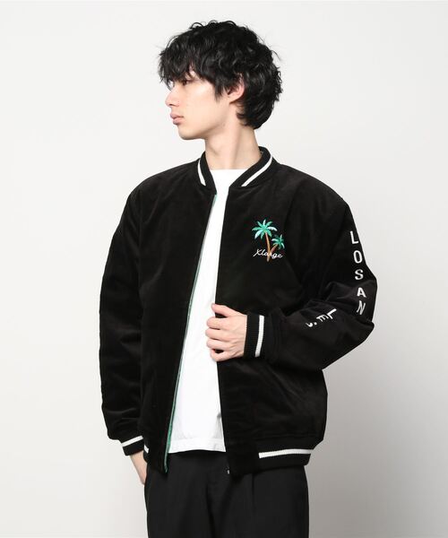 XLARGE スタジャン L XLARGE（エクストラ ラージ） スタジャン L ブラック メンズ