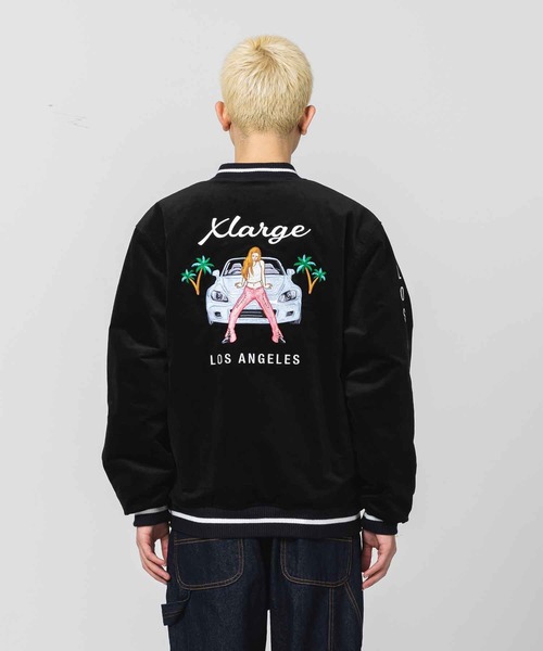 XLARGE（エクストラ ラージ） スタジャン L ブラック メンズ