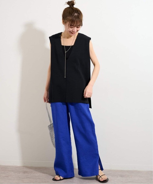 「JOURNAL STANDARD relume」 イージーパンツ 38 ブルー レディース_画像9