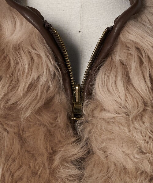 LOEFF（ロエフ） コート ジャケット 「LOEFF」イエティ ムートン