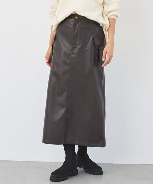 AMERICAN HOLIC（アメリカンホリック） スカート Wポケットレザー