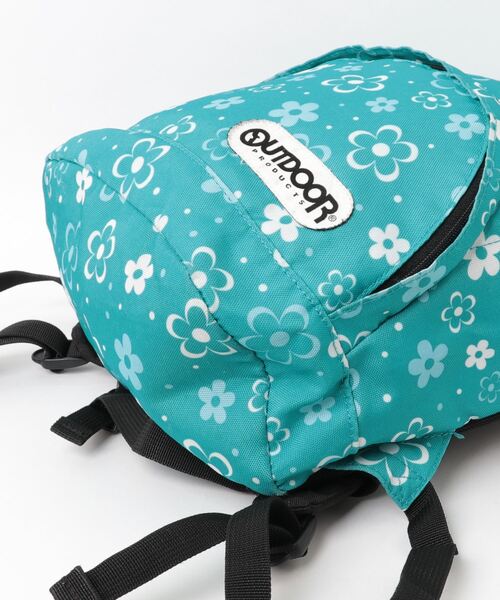 OUTDOOR PRODUCTS 「OUTDOOR PRODUCTS」 花柄リュック - ブルー