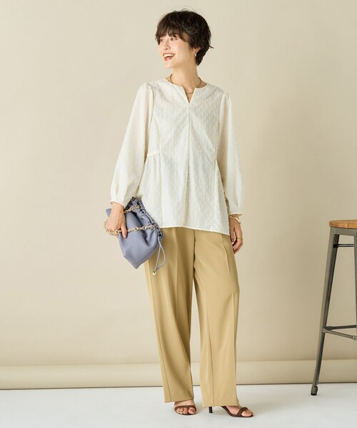 「NOLLEY'S Sophi」 長袖ブラウス 38 ホワイト系その他2 レディース_画像2