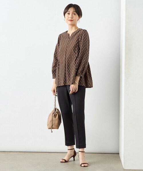 「NOLLEY'S Sophi」 長袖ブラウス 38 ホワイト系その他2 レディース_画像8