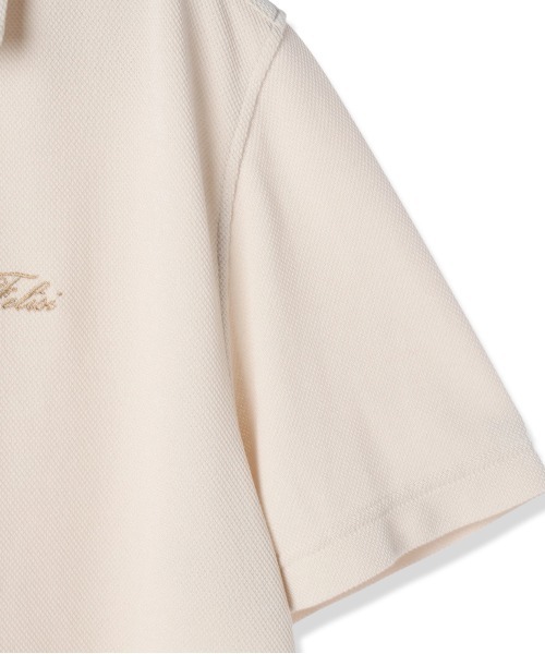 「Felisi Golf」 半袖ポロシャツ M ネイビー メンズ_画像6