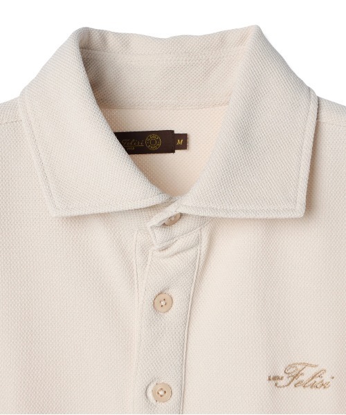 「Felisi Golf」 半袖ポロシャツ M ネイビー メンズ_画像8
