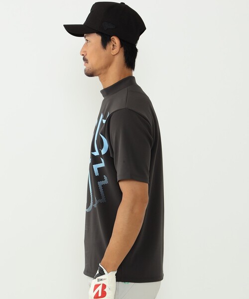 BEAMS GOLF（ビームス ゴルフ） 半袖Tシャツ SMALL ブラック メンズ