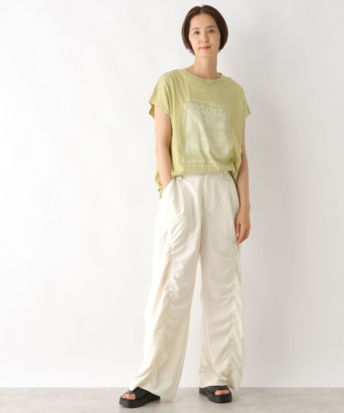 「LEPSIM」 パンツ FREE アイボリー レディース_画像3