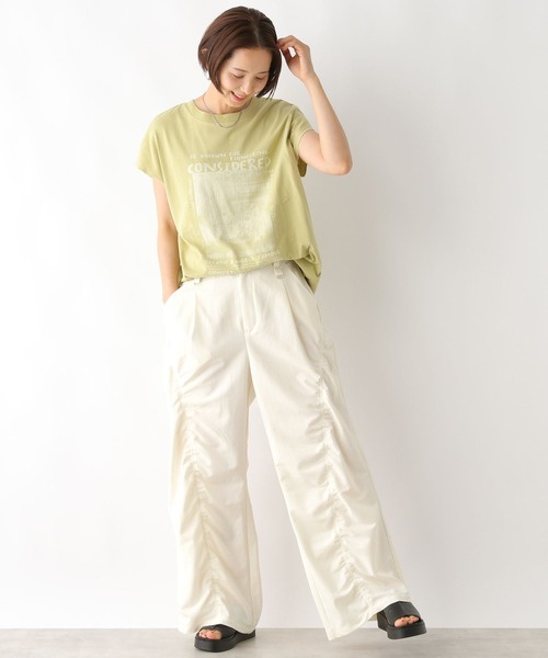 「LEPSIM」 パンツ FREE アイボリー レディース_画像5