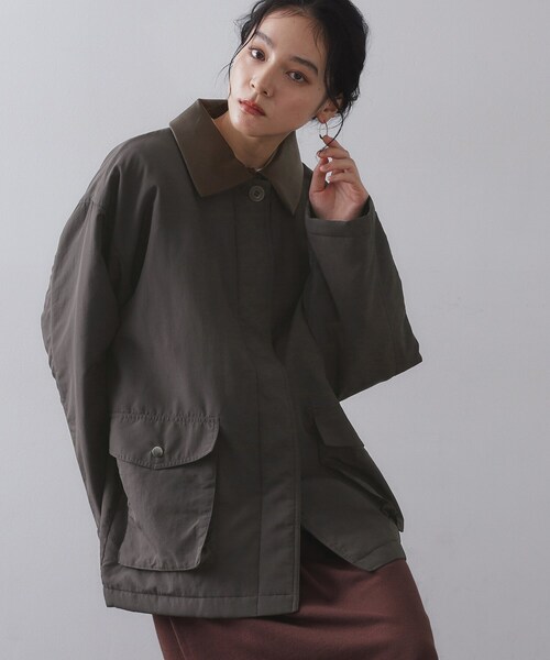 OPAQUE.CLIP（オペークドットクリップ） ステンカラーコート コート