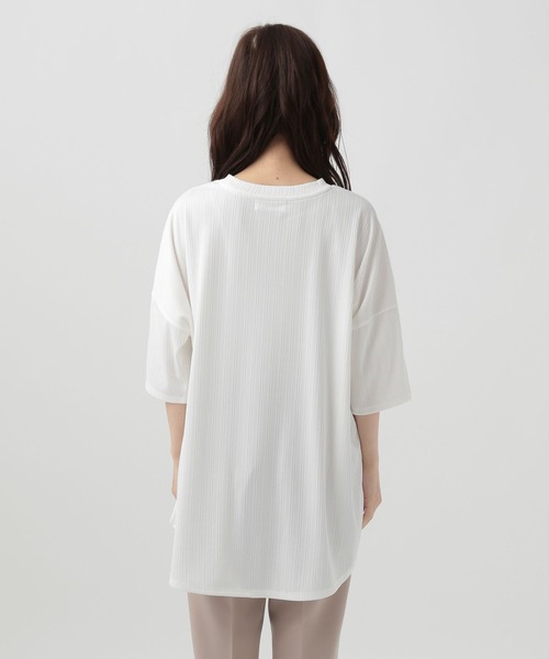 「Elura」 半袖Tシャツ MEDIUM ブラック レディース_画像5