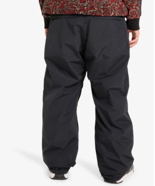 Quiksilver スノーボードパンツ グレー　Sサイズ Quiksilver（クイックシルバー） パンツ SNOW DOWN PT/クイック