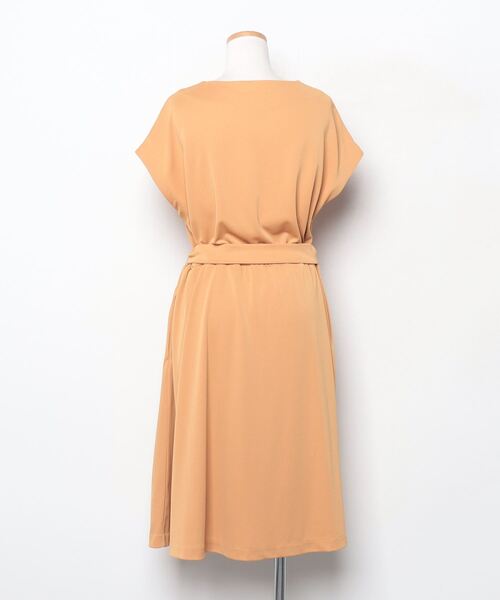 「green label relaxing」 半袖ワンピース - オレンジ レディース_画像2