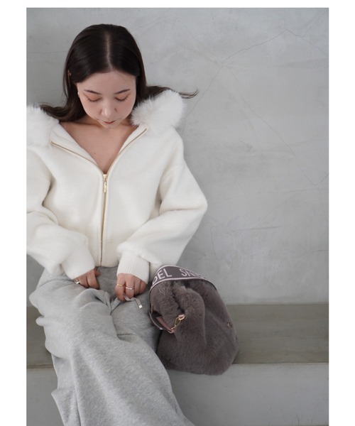 SNIDEL（スナイデル） ハンドバッグ ファーバッグ : ZOZOTOWN Yahoo!店