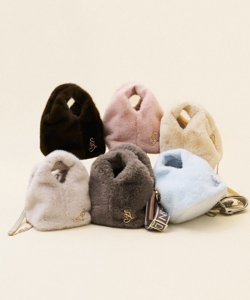 スナイデル　ファーバッグ SNIDEL（スナイデル） ハンドバッグ ファーバッグ : ZOZOTOWN Yahoo!店