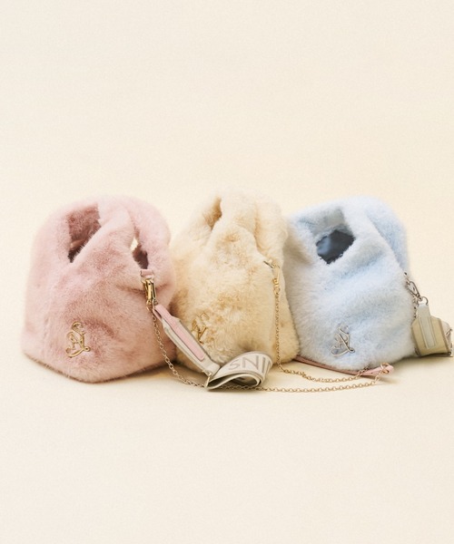 SNIDEL（スナイデル） ハンドバッグ ファーバッグ : ZOZOTOWN Yahoo!店
