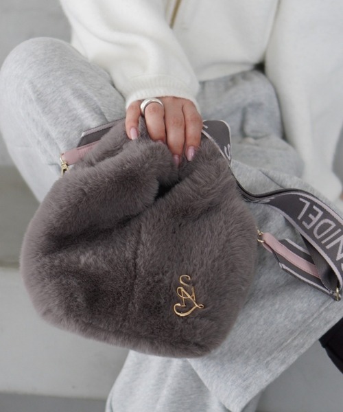 SNIDEL（スナイデル） ハンドバッグ ファーバッグ : ZOZOTOWN Yahoo!店