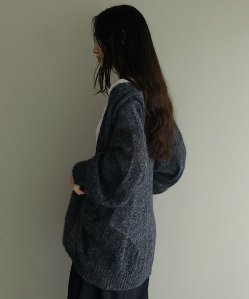 ETRE TOKYO（エトレトウキョウ） ニットカーディガン FREE グレー