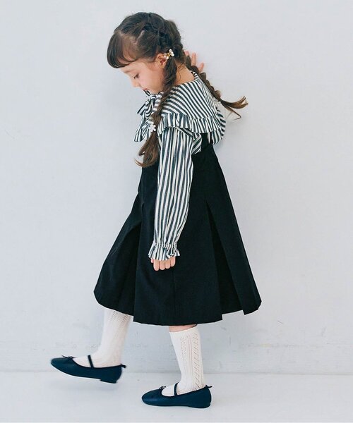 フォーマル 発表会 卒園式 入学式 「ジュニア対応」サスペンダープリーツジャンパースカート キッズ 子供服 女の子 | p.premier | 11